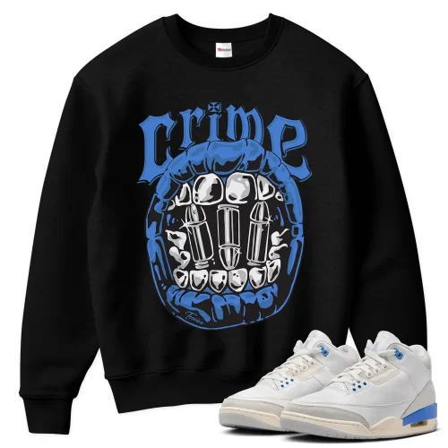 TeeVivo Jordan 3 Lucky Shorts Sweatshirt, Crime Sweatshirt, Lucky Shorts 3s Sweatshirt, Jordan 3 Outfit