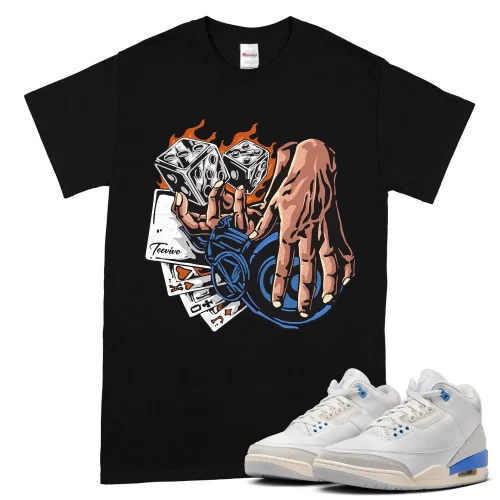 TeeVivo Jordan 3 Lucky Shorts Shirt, Gambling Shirt, Lucky Shorts 3s Shirt, Jordan 3 Outfit
