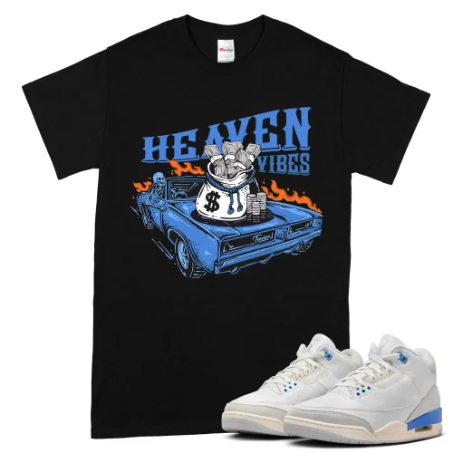 TeeVivo Jordan 3 Lucky Shorts Shirt, Heaven vibes Shirt, Lucky Shorts 3s Shirt, Jordan 3 Outfit