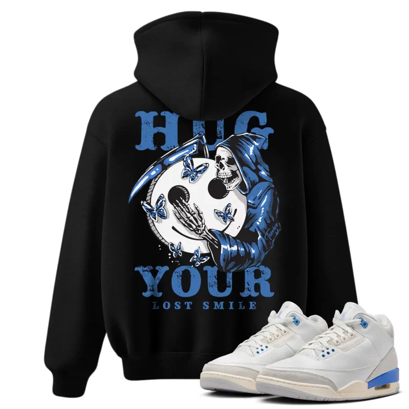 TeeVivo Jordan 3 Lucky Shorts Hoodie, Hug your lost smile Hoodie, Lucky Shorts 3s Hoodie, Jordan 3 Outfit