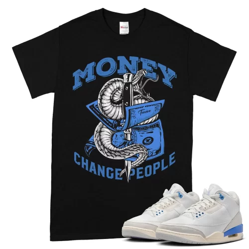 TeeVivo Jordan 3 Lucky Shorts Shirt, Money change people Shirt, Lucky Shorts 3s Shirt, Jordan 3 Outfit