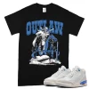 TeeVivo Jordan 3 Lucky Shorts Shirt, Outlaw Shirt, Lucky Shorts 3s Shirt, Jordan 3 Outfit