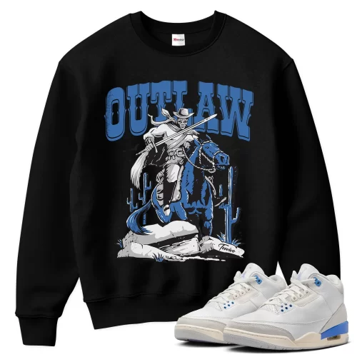 TeeVivo Jordan 3 Lucky Shorts Sweatshirt, Outlaw Sweatshirt, Lucky Shorts 3s Sweatshirt, Jordan 3 Outfit