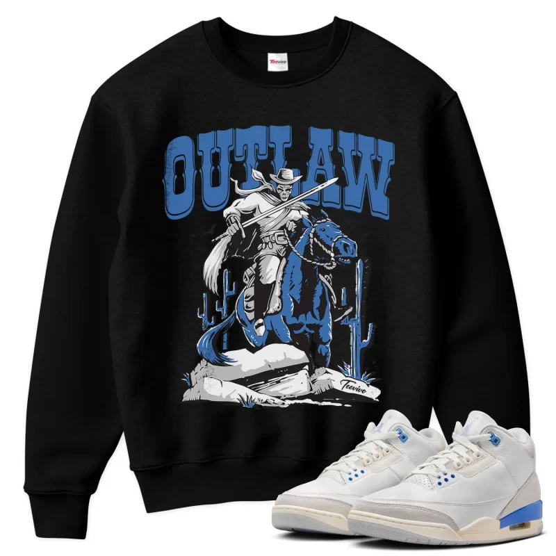 TeeVivo Jordan 3 Lucky Shorts Sweatshirt, Outlaw Sweatshirt, Lucky Shorts 3s Sweatshirt, Jordan 3 Outfit
