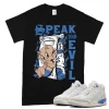 TeeVivo Jordan 3 Lucky Shorts Shirt, Speak no evil Shirt, Lucky Shorts 3s Shirt, Jordan 3 Outfit