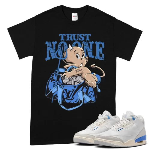 TeeVivo Jordan 3 Lucky Shorts Shirt, Trust no one Shirt, Lucky Shorts 3s Shirt, Jordan 3 Outfit