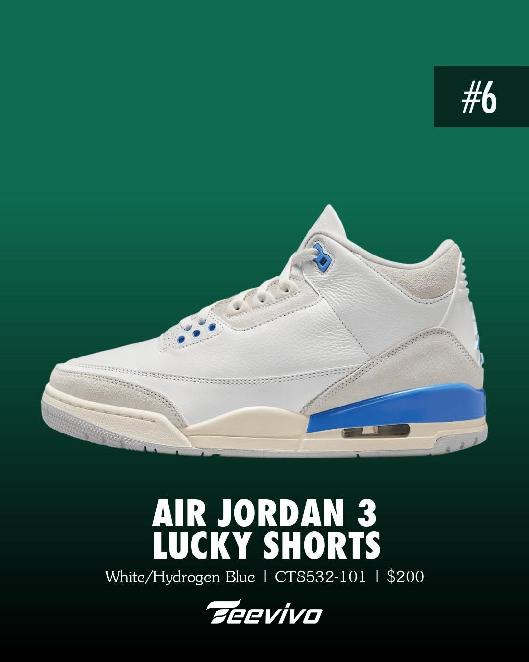 Air Jordan 3 Lucky Shorts
