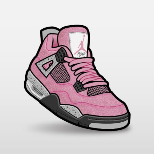 Match Air Jordan 4 Orchid