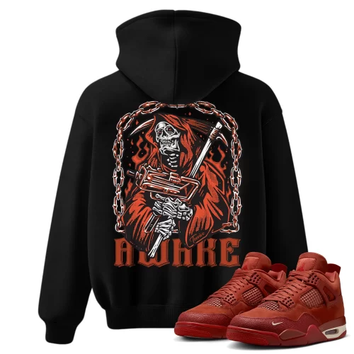 TeeVivo Jordan 4 Nigel Sylvester Brick by Brick Hoodie, Awake Hoodie, Nigel Sylvester Brick by Brick 4s Hoodie, Jordan 4 Outfit