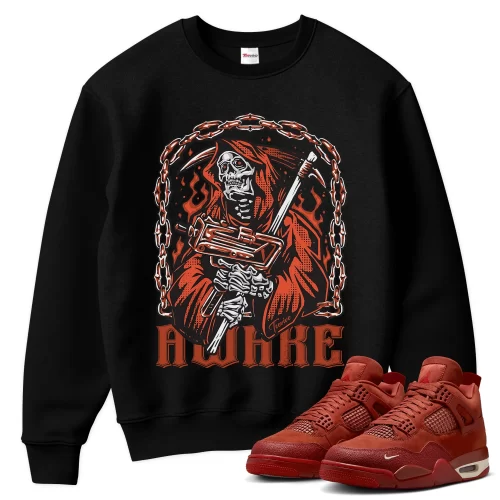 TeeVivo Jordan 4 Nigel Sylvester Brick by Brick Sweatshirt, Awake Sweatshirt, Nigel Sylvester Brick by Brick 4s Sweatshirt, Jordan 4 Outfit