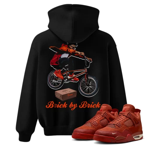 TeeVivo Hoodie Match Air Jordan 4 Retro OG SP Nigel Sylvester Brick by Brick Awake – Air Jordan 4 Hoodie, AJ4 Hoodie