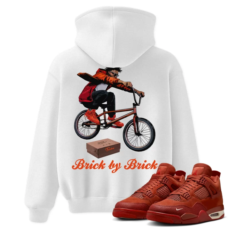 TeeVivo Hoodie Match Air Jordan 4 Retro OG SP Nigel Sylvester Brick by Brick Awake – Air Jordan 4 Hoodie, AJ4 Hoodie
