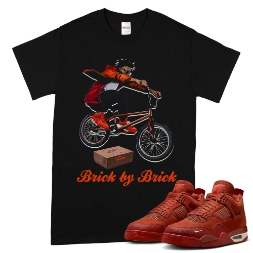 TeeVivo T-Shirt Match Air Jordan 4 Retro OG SP Nigel Sylvester Brick by Brick Awake – Air Jordan 4 Shirt, AJ4 Shirt