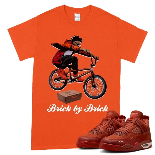 TeeVivo T-Shirt Match Air Jordan 4 Retro OG SP Nigel Sylvester Brick by Brick Awake – Air Jordan 4 Shirt, AJ4 Shirt
