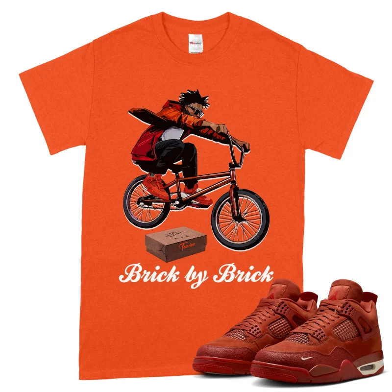 TeeVivo T-Shirt Match Air Jordan 4 Retro OG SP Nigel Sylvester Brick by Brick Awake – Air Jordan 4 Shirt, AJ4 Shirt