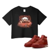 TeeVivo Jordan 4 Nigel Sylvester Brick by Brick Crop Top, Blessed Crop Top, Nigel Sylvester Brick by Brick 4s Crop Top, Jordan 4 Outfit