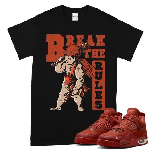 TeeVivo Jordan 4 Nigel Sylvester Brick by Brick Shirt, Break the rules Shirt, Nigel Sylvester Brick by Brick 4s Shirt, Jordan 4 Outfit