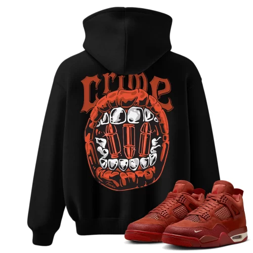 TeeVivo Jordan 4 Nigel Sylvester Brick by Brick Hoodie, Crime Hoodie, Nigel Sylvester Brick by Brick 4s Hoodie, Jordan 4 Outfit