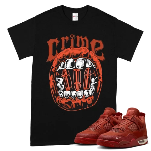 TeeVivo Jordan 4 Nigel Sylvester Brick by Brick Shirt, Crime Shirt, Nigel Sylvester Brick by Brick 4s Shirt, Jordan 4 Outfit