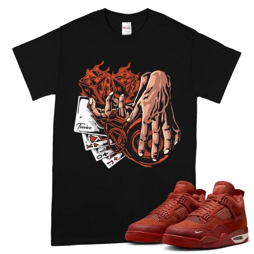 TeeVivo Jordan 4 Nigel Sylvester Brick by Brick Shirt, Gambling Shirt, Nigel Sylvester Brick by Brick 4s Shirt, Jordan 4 Outfit