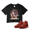 TeeVivo Jordan 4 Nigel Sylvester Brick by Brick Crop Top, God Daaamn Crop Top, Nigel Sylvester Brick by Brick 4s Crop Top, Jordan 4 Outfit