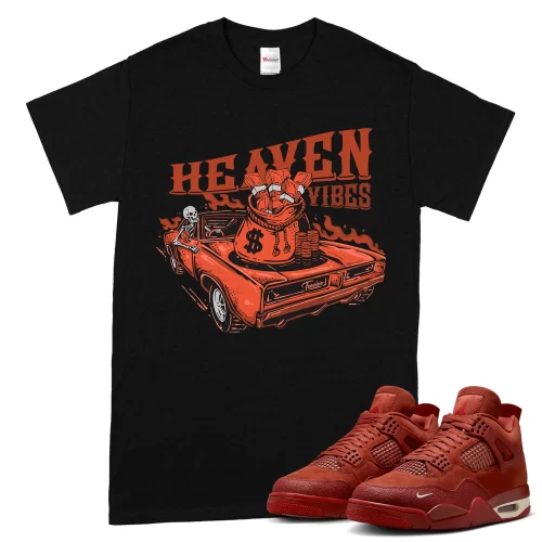 TeeVivo Jordan 4 Nigel Sylvester Brick by Brick Shirt, Heaven vibes Shirt, Nigel Sylvester Brick by Brick 4s Shirt, Jordan 4 Outfit