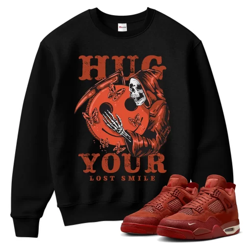 TeeVivo Jordan 4 Nigel Sylvester Brick by Brick Sweatshirt, Hug your lost smile Sweatshirt, Nigel Sylvester Brick by Brick 4s Sweatshirt, Jordan 4 Outfit