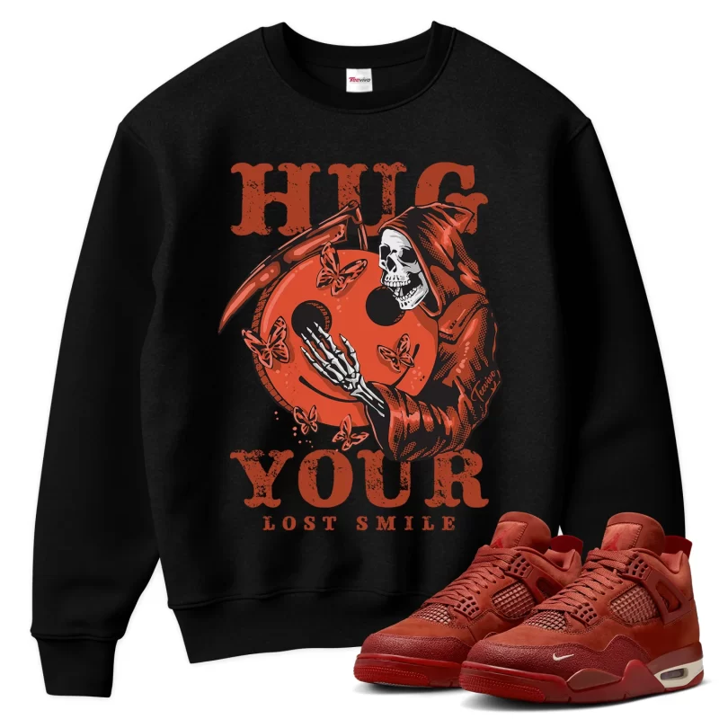TeeVivo Jordan 4 Nigel Sylvester Brick by Brick Sweatshirt, Hug your lost smile Sweatshirt, Nigel Sylvester Brick by Brick 4s Sweatshirt, Jordan 4 Outfit