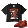 TeeVivo Jordan 4 Nigel Sylvester Brick by Brick Crop Top, Outlaw Crop Top, Nigel Sylvester Brick by Brick 4s Crop Top, Jordan 4 Outfit