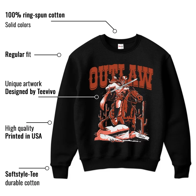TeeVivo Jordan 4 Nigel Sylvester Brick by Brick Sweatshirt, Outlaw Sweatshirt, Nigel Sylvester Brick by Brick 4s Sweatshirt, Jordan 4 Outfit