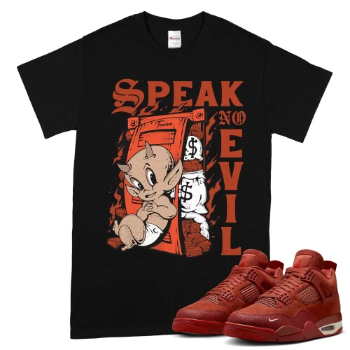 TeeVivo Jordan 4 Nigel Sylvester Brick by Brick Shirt, Speak no evil Shirt, Nigel Sylvester Brick by Brick 4s Shirt, Jordan 4 Outfit