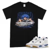 TeeVivo Jordan 4 SB Navy Shirt, Blessed Shirt, SB Navy 4s Shirt, Jordan 4 Outfit