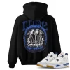 TeeVivo Jordan 4 SB Navy Hoodie, Crime Hoodie, SB Navy 4s Hoodie, Jordan 4 Outfit