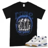 TeeVivo Jordan 4 SB Navy Shirt, Crime Shirt, SB Navy 4s Shirt, Jordan 4 Outfit