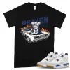 TeeVivo Jordan 4 SB Navy Shirt, Heaven vibes Shirt, SB Navy 4s Shirt, Jordan 4 Outfit