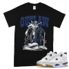 TeeVivo Jordan 4 SB Navy Shirt, Outlaw Shirt, SB Navy 4s Shirt, Jordan 4 Outfit