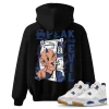 TeeVivo Jordan 4 SB Navy Hoodie, Speak no evil Hoodie, SB Navy 4s Hoodie, Jordan 4 Outfit