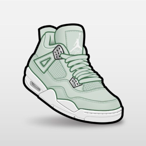 Match Air Jordan 4 Seafoam