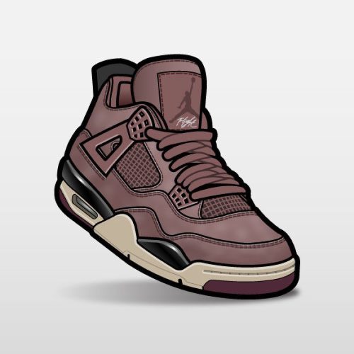 Match Air Jordan 4 SP A Ma Maniére Violet Ore