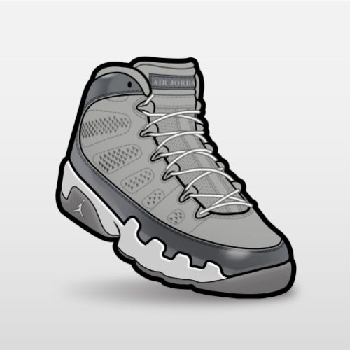 Match Air Jordan 9 Cool Grey