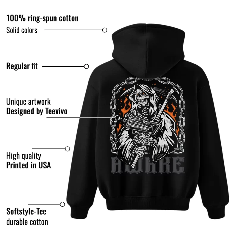 TeeVivo Jordan 9 Cool Grey Hoodie, Awake Hoodie, Cool Grey 9s Hoodie, Jordan 9 Outfit