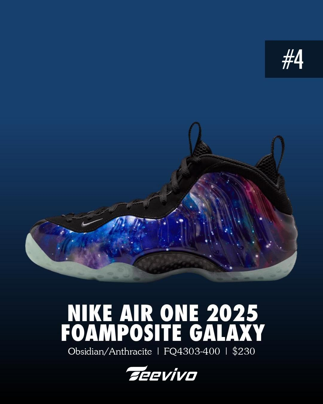 Nike Air Foamposite One Galaxy 2025