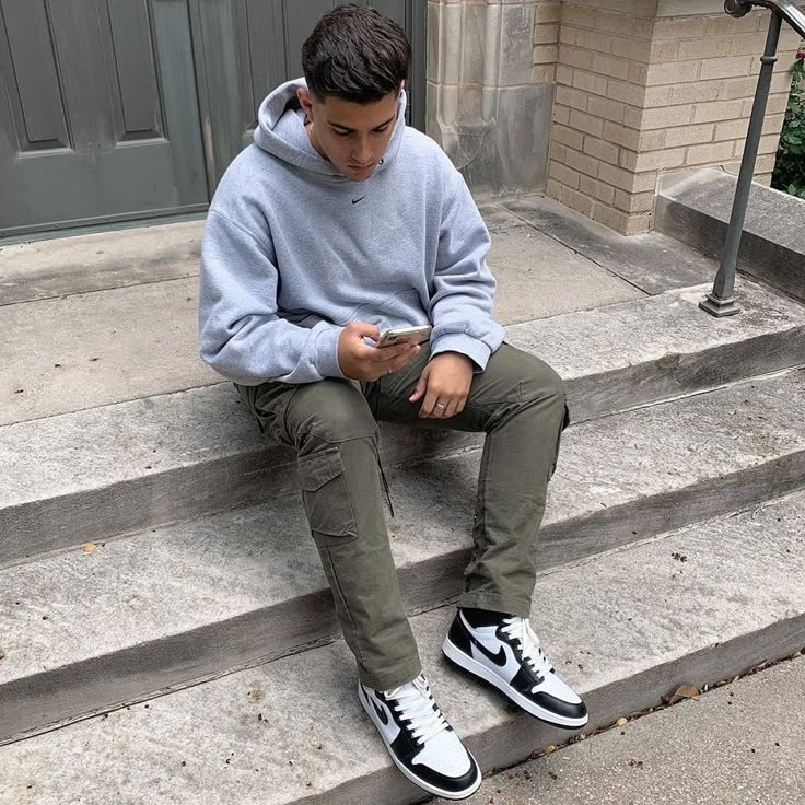 Air Jordan 1 casual outfit