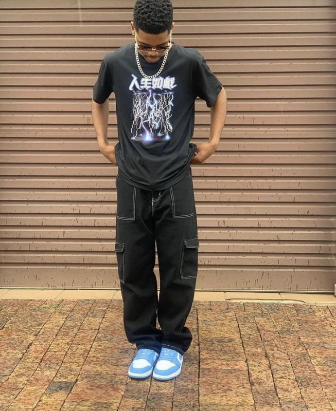 Air Jordan 1 casual outfit
