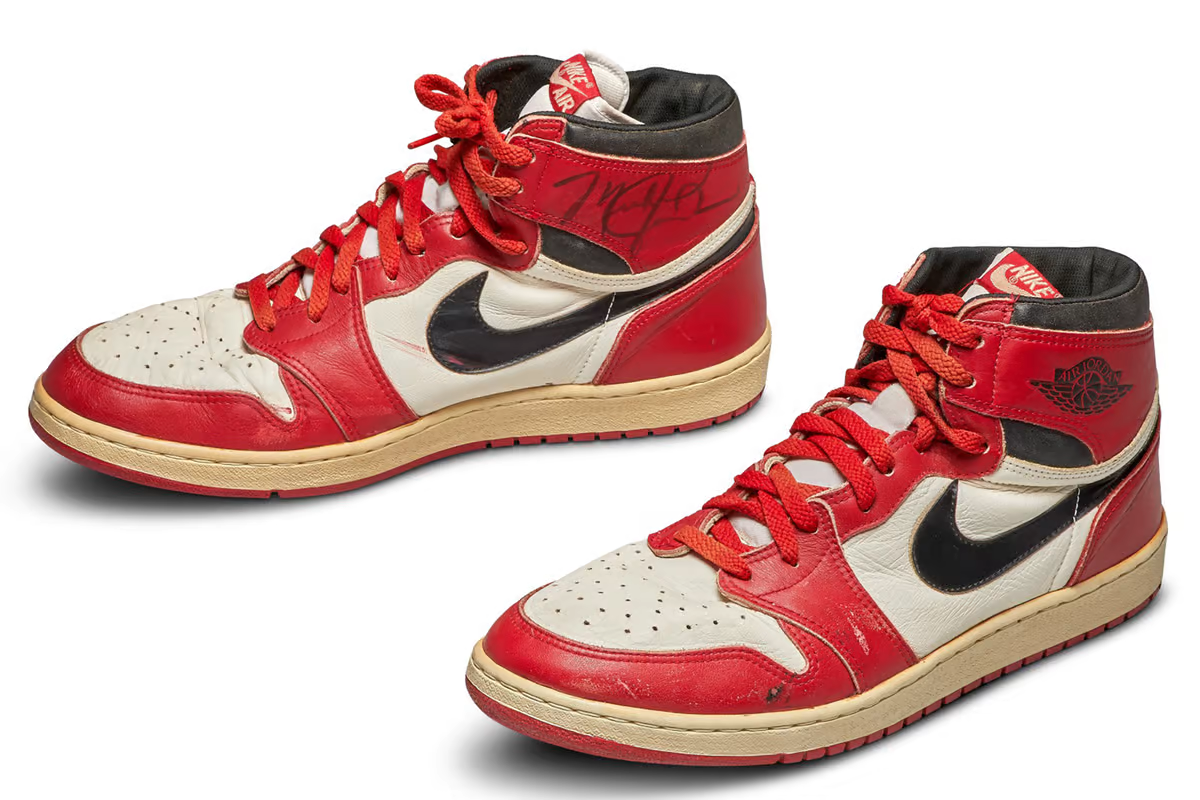 Original Air Jordan sneakers fetch $672,000