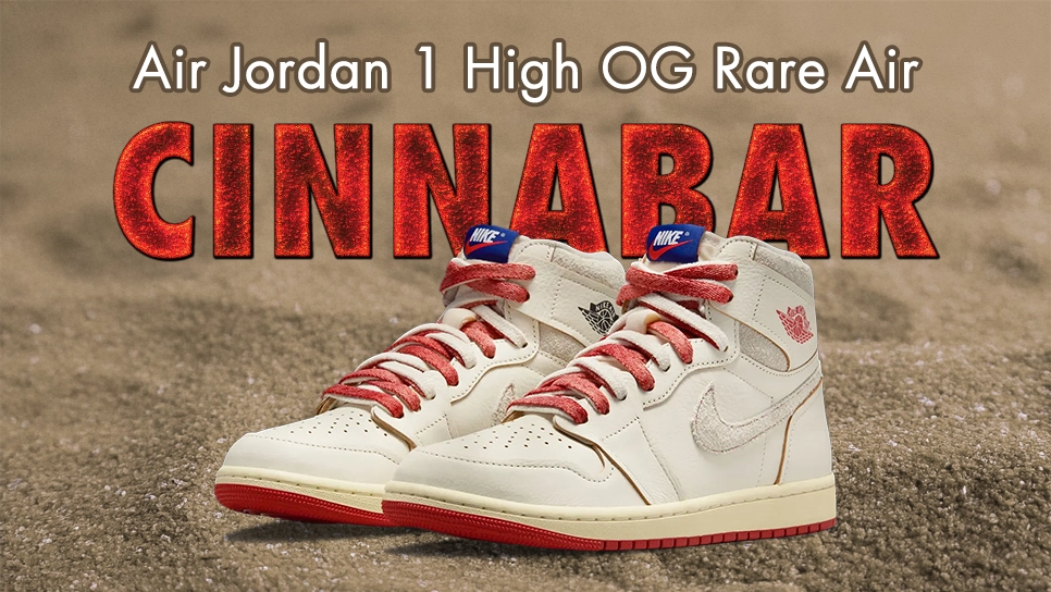 Air Jordan 1 High Rare Air Cinnabar